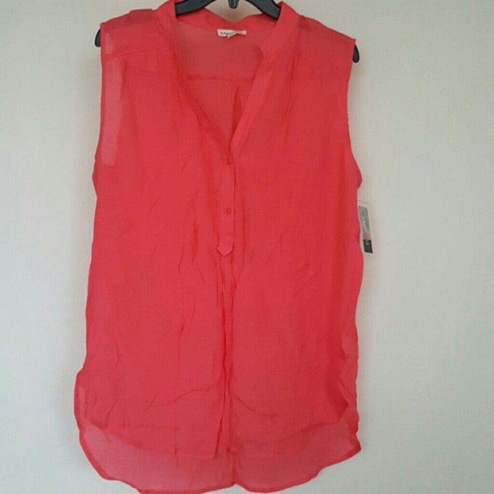 Messini sheer blouse Medium NWT